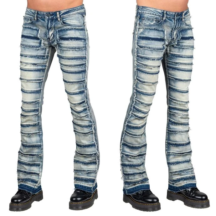 Men's Trousers (jeans) WORNSTAR - Bandage - Classic Blue 7 Men's Trousers (jeans) WORNSTAR - Bandage - Classic Blue - Image 5