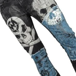 Men's Trousers WORNSTAR - Catacombs -Fashionable street clothing wsgp cac 012 2003x