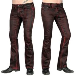 Men's Trousers (jeans) WORNSTAR - Hellraiser Crimson Coated 9 Men's Trousers (jeans) WORNSTAR - Hellraiser Crimson Coated -Fashionable street clothing wsgp hrcc 012 2001x