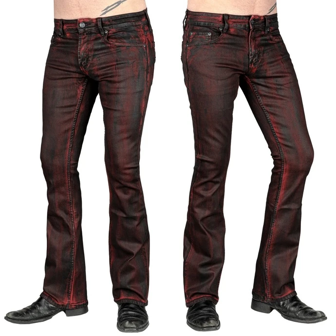 Men's Trousers (jeans) WORNSTAR - Hellraiser Crimson Coated 4 Men's Trousers (jeans) WORNSTAR - Hellraiser Crimson Coated - Image 2