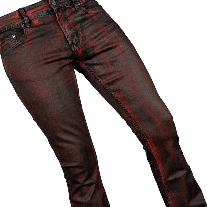 Men's Trousers (jeans) WORNSTAR - Hellraiser Crimson Coated 8 Men's Trousers (jeans) WORNSTAR - Hellraiser Crimson Coated - Image 6