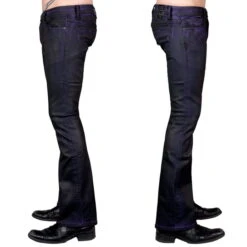 Men's Pants (jeans) WORNSTAR - Hellraiser Coated - Purple Haze -Fashionable street clothing wsgp hrcp 71