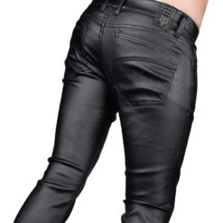 Men's Pants WORNSTAR - Hellraiser Waxed Denim -Fashionable street clothing wsgp hrkwx 14e