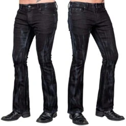 Men's Pants WORNSTAR - Hellraiser Vapor - Black -Fashionable street clothing wsp hrkvp 4