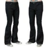 UNISEX Pants (jeans) WORNSTAR - Starchaser - Black -Fashionable street clothing wsp sck 001