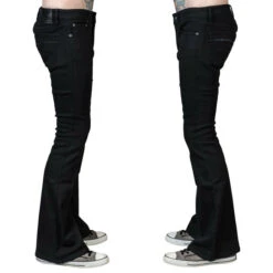 UNISEX Pants (jeans) WORNSTAR - Starchaser - Black 8 UNISEX Pants (jeans) WORNSTAR - Starchaser - Black -Fashionable street clothing wsp sck 002