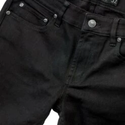 UNISEX Pants (jeans) WORNSTAR - Starchaser - Black 9 UNISEX Pants (jeans) WORNSTAR - Starchaser - Black -Fashionable street clothing wsp sck 003
