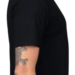 Men's T-shirt WORNSTAR - Essentials - Black -Fashionable street clothing wstem k 7tw