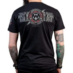 Men's T-shirt WORNSTAR - Electric -Fashionable street clothing wstm elec 5b