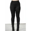 Women's Trousers (leggings) KILLSTAR - Karina - Black -Fashionable street clothing wwsecs2dbxez