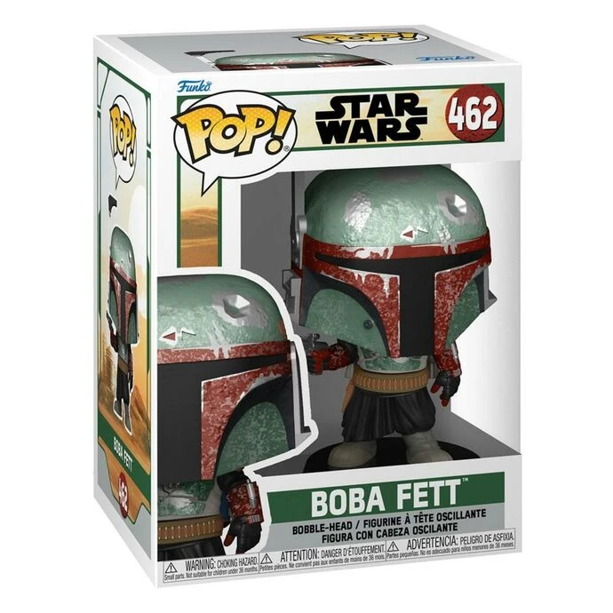 Set (figure+t-shirt) Star Wars - The Mandalorian POP! - Boba Fett 6 Set (figure+t-shirt) Star Wars - The Mandalorian POP! - Boba Fett - Image 4