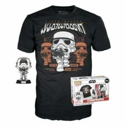 Set (figurine + T-shirt) Star Wars - POP! & Tee Stormtrooper