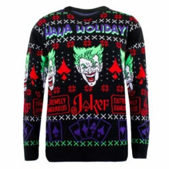 Unisex Sweater BATMAN - Joker - DC Comics - Christmas Jumper - HaHa Holidays