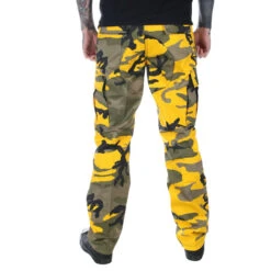 Men's Trousers MMB - US BDU - YELLOW-CAM 9 Men's Trousers MMB - US BDU - YELLOW-CAM -Fashionable street clothing xcw003