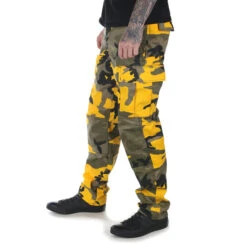 Men's Trousers MMB - US BDU - YELLOW-CAM 11 Men's Trousers MMB - US BDU - YELLOW-CAM -Fashionable street clothing xcw005