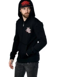 Hoodie Men's - HOSTILE - HYRAW -Fashionable street clothing ziph fuckinghostile7
